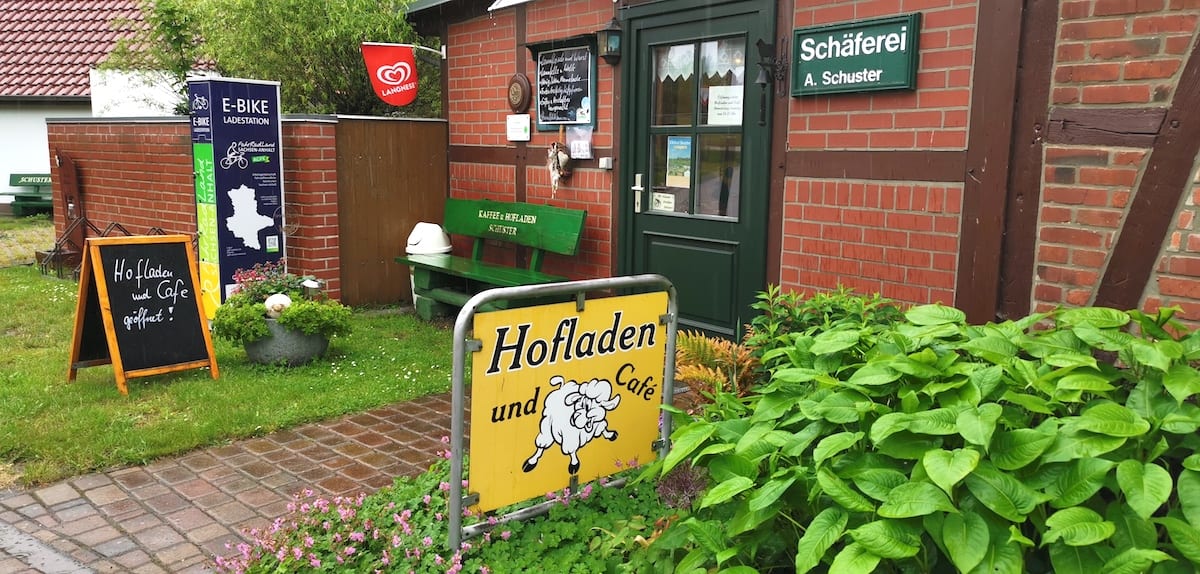 Hofladen und Café Schäferei Schuster, Beuster. Foto: Beate Ziehres, Reiselust-Mag