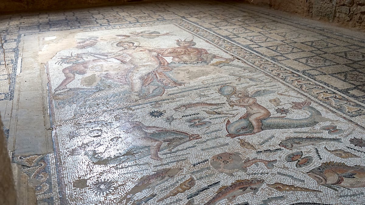 Römisches Mosaik in Bulla Regia im Norden von Tunesien. Foto: Beate Ziehres