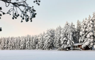 Kuusamo, Finnland. Mökki am See. Foto: Beate Ziehres, Reiselust-Mag