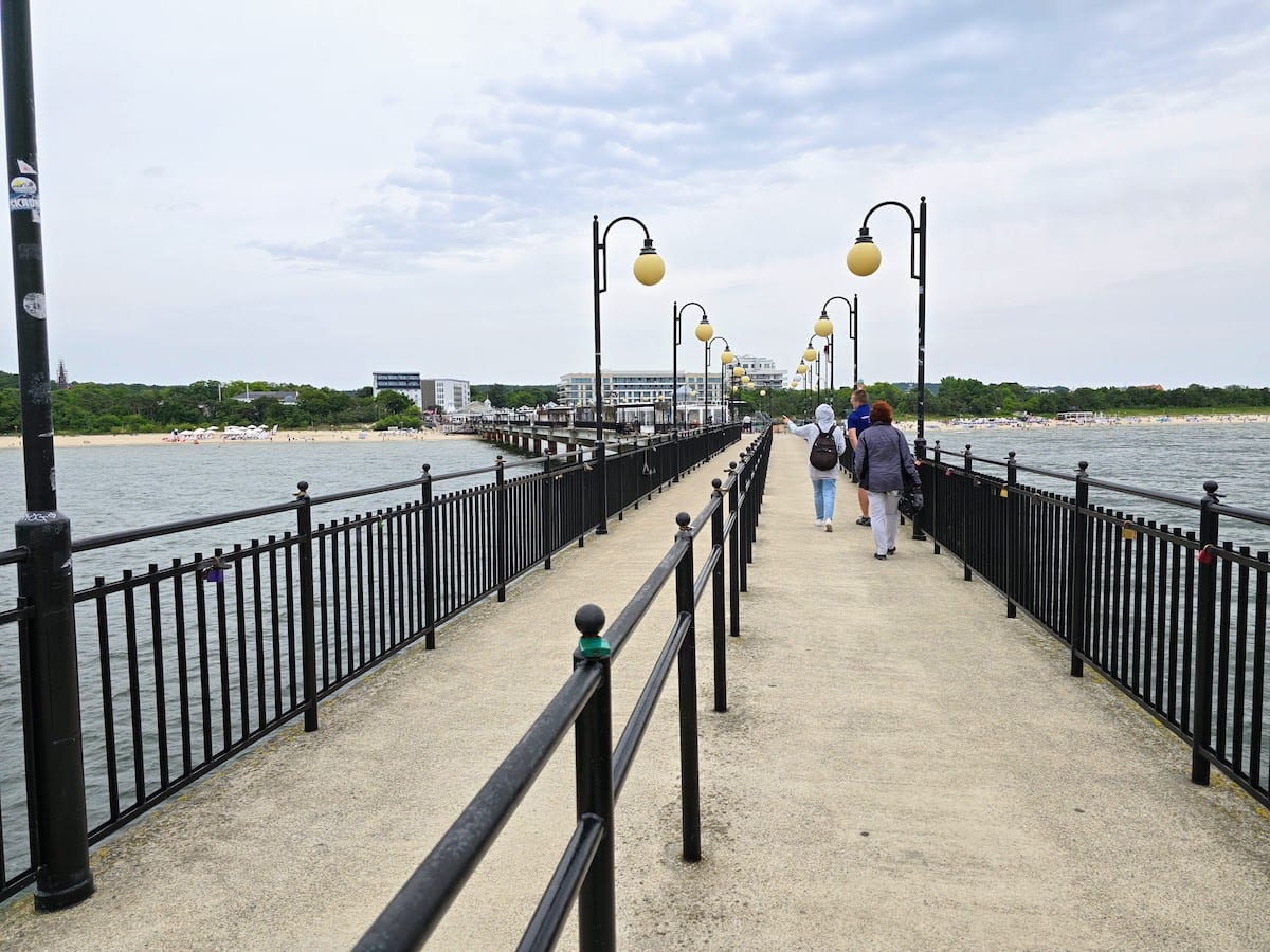 Seebrücke Międzyzdroje (Misdroy) Polen. Foto: Beate Ziehres, Reiselust-Mag